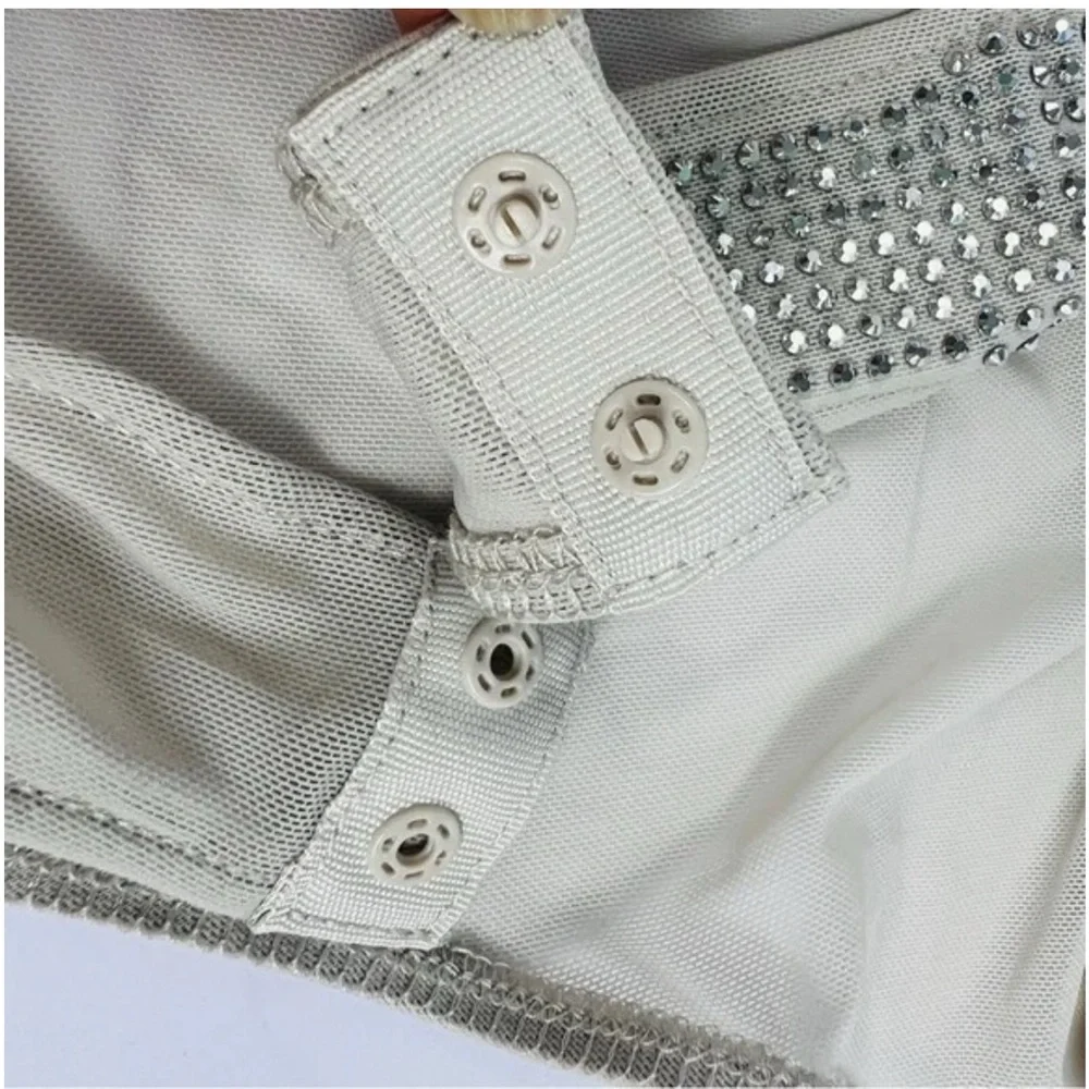 Silver One-Shoulder Top - Picture 5 of 10